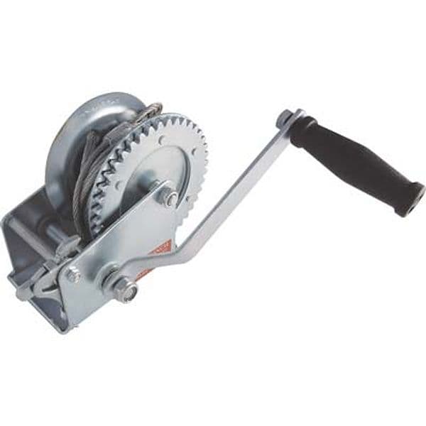Verricello Manuale Hand Kg 550 con Fune 7,5 Mt