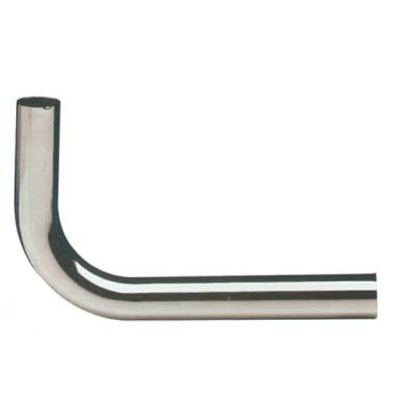 Canotto Cr Curvo 90 ° Ottone Cromato Mm 30 cm 15X25