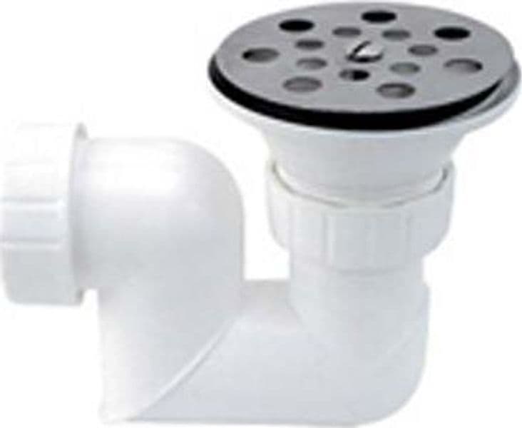 Piletta Scarico Doccia Sifonata a Griglia Pp 11 x 2 Pezzi
