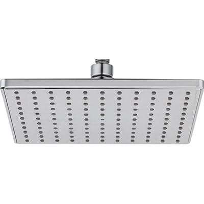Soffione Doccia + Snodo Felce Effe Abs Cromato 1/2F Mm 200X200