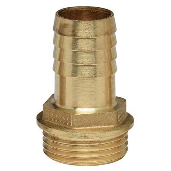 Portagomma Filetto Maschio Ottone per 11/4 M 6 Pezzi