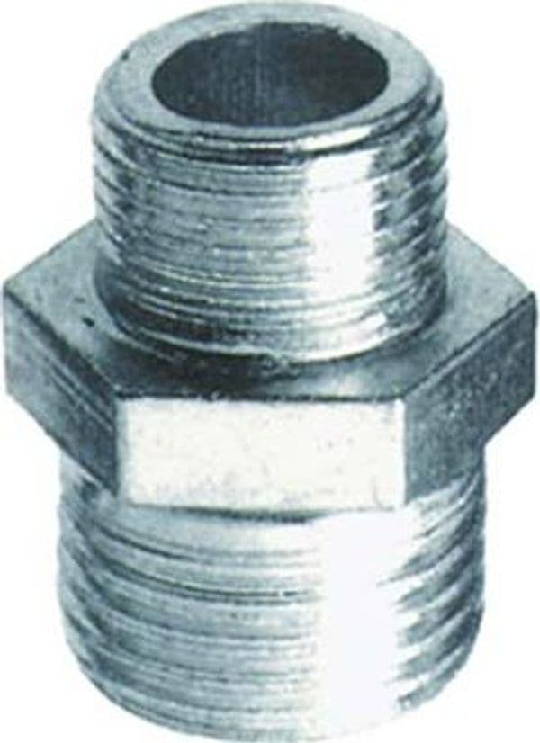 Nipplo Ridotto Acciaio Zincato 245Z Oter 1/2MX3 4 M 10 Pezzi