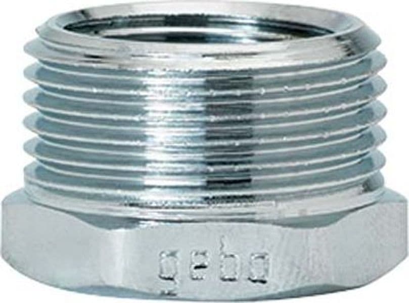 Riduzione Mf Ottone Cromato 241 Gebo 3/4MX1 2 F 10 Pezzi