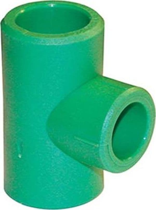 Tee Ppr a Saldare Verde 25 mm 25 Pezzi