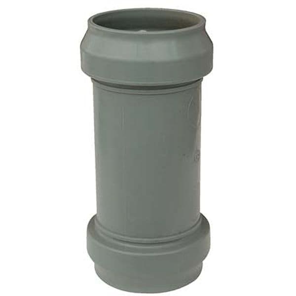 Manicotto Scarico Idrico ad Innesto Pp Grigio L 40 mm 137 mm 20 Pezzi