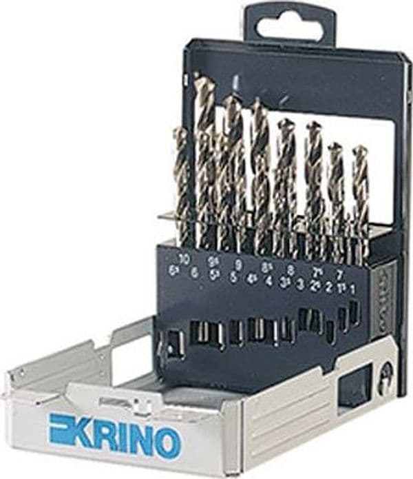 Punta Trapano Hss Rettificata in Astuccio Krino Mm 1 x 10 Nr 19