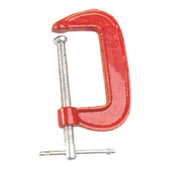 Morsetto a C Effe Ghisa 75 mm 5 Pezzi