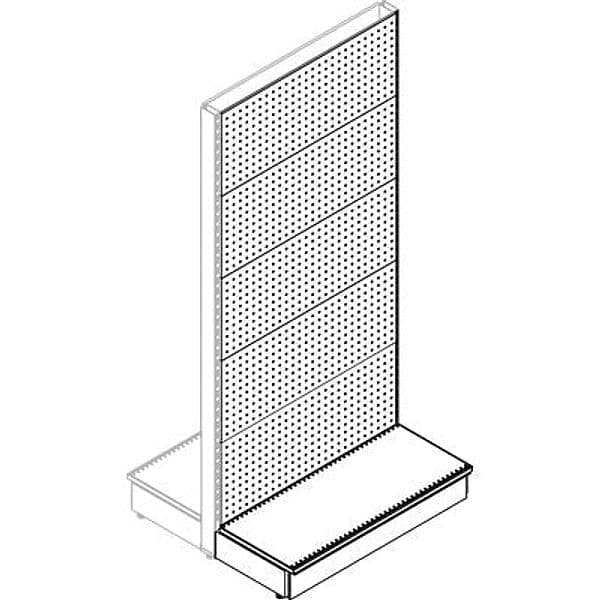 Trasformazione a Gondola Estensione Market 100 cm 215 cm