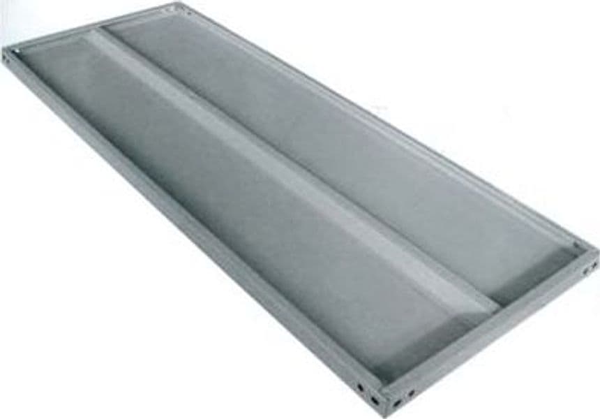 Ripiano Metallico Rinforzo Singolo Prometal Grigio 90 x 30 cm 5 Pezzi