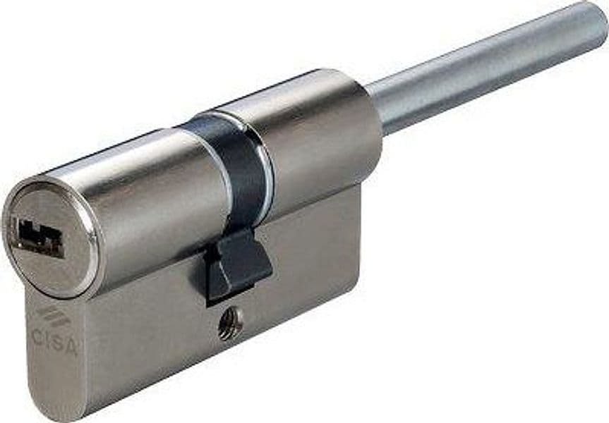 Cilindro Sagomato ASIXP8 Pro Pomolo Cisa Ott.nich.satin Chiavi 5 8200378