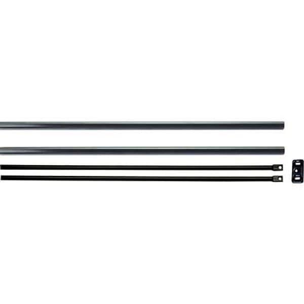 Aste con Coperture Antipanic Idea Base 94100205 Iseo 2400 mm 6 Pezzi