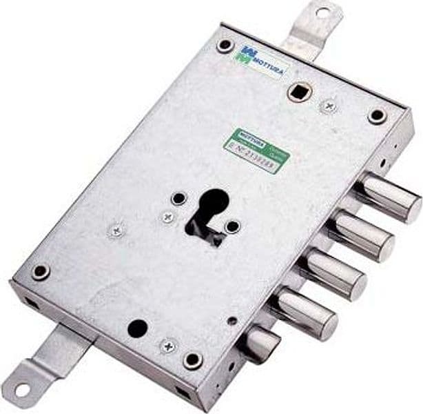 Serratura Metallo Applicare 85571 Mottura F.sagom M2 Tripl con Scr Ip.mm 28