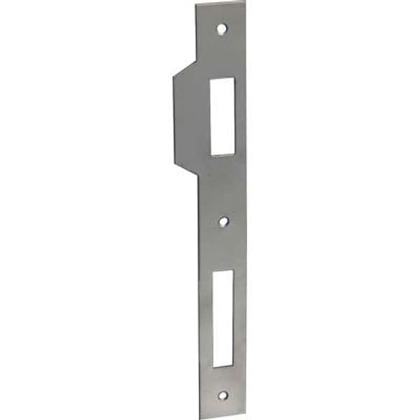 Contropiastra B.quadro per Patent 592 Agb F. Cromo Opaco 22 mm 5 Pezzi