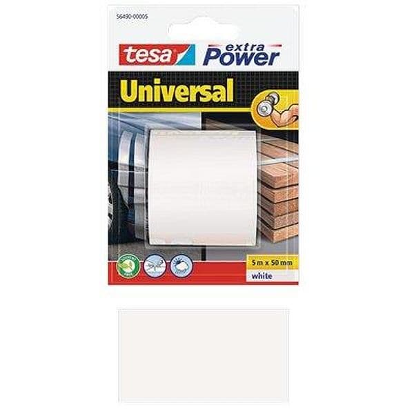 Nastro Alta Resistenza Extra Power 56490 Tesa Bianco 5 ml 50 mm 4 Pezzi