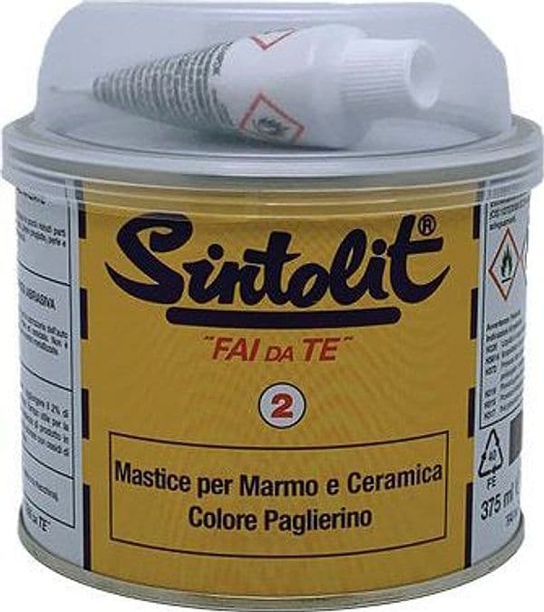 Stucco Marmo Fai da Te Sintolit Paglierino Ml 375