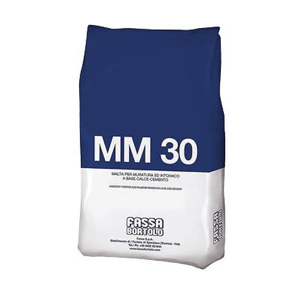 Malta MM30 Fassa Bortolo Grigia 5 kg 5 Pezzi