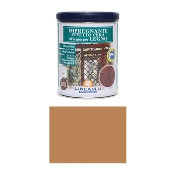 Impregnante Ceroso Acqua Lineablu Sayerlack HI2211 Castagno Lt 2,5