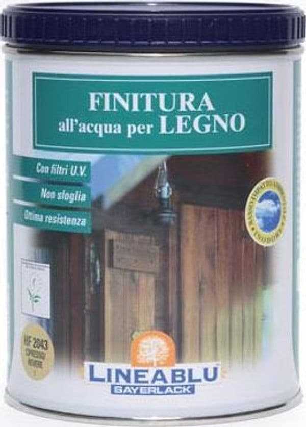 Finitura Acqua Lineablu Sayerlack HF2046 Trasparente Semilucido Ml 750