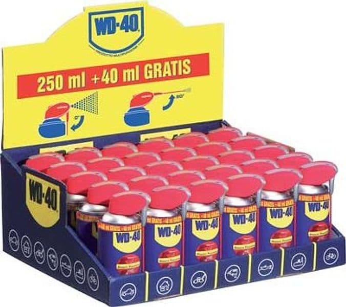 Lubrificante Spray Wd 40 Professionale con 40 Gratis 250 ml 30 Pezzi