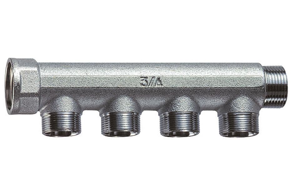 Collettore Cromato A 4 Derivazioni (Far)- M.F. 1- Far- Pezzi 1 in Accessori e parti per riscaldamenti BricoGo - Marano di Napoli, commercioVirtuoso.it