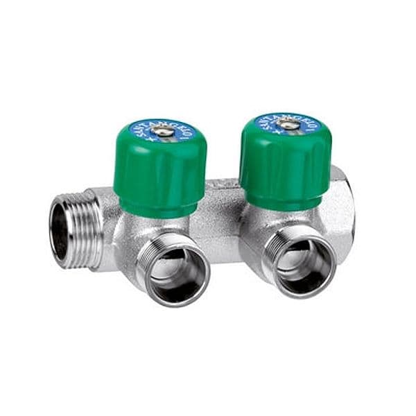 Collettore 2 Derivazioni M.f Regolabili S.f