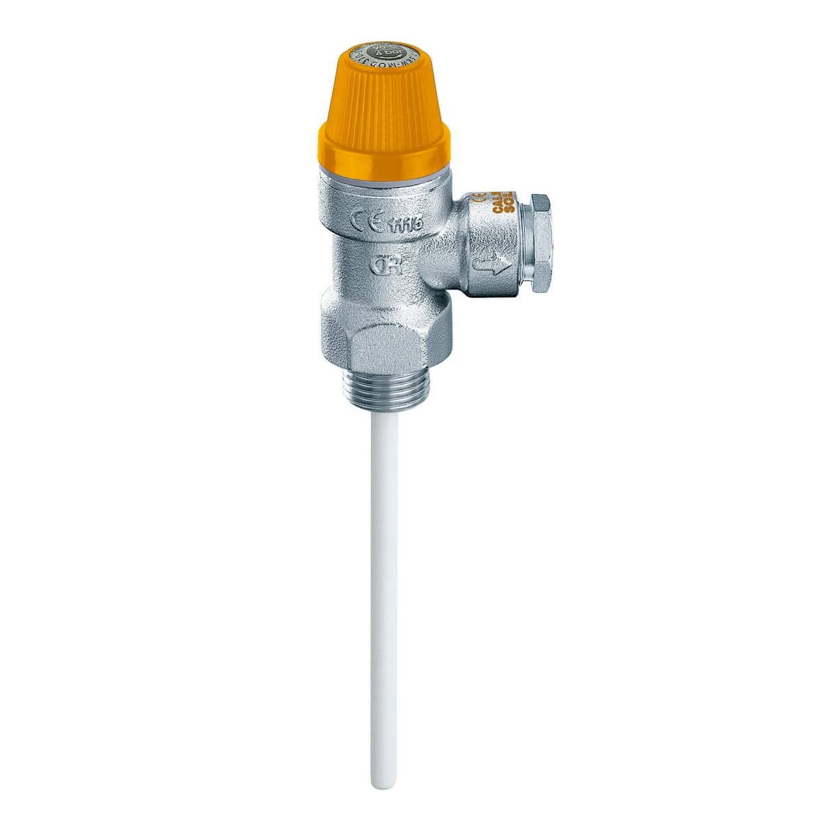 Valvola Di Sicurezza Combinata Temperatura E Pressione- M 1/2 X Diam. 15 6 Bar- Calef- Pezzi 1 in Accessori BricoGo - Marano di Napoli, commercioVirtuoso.it