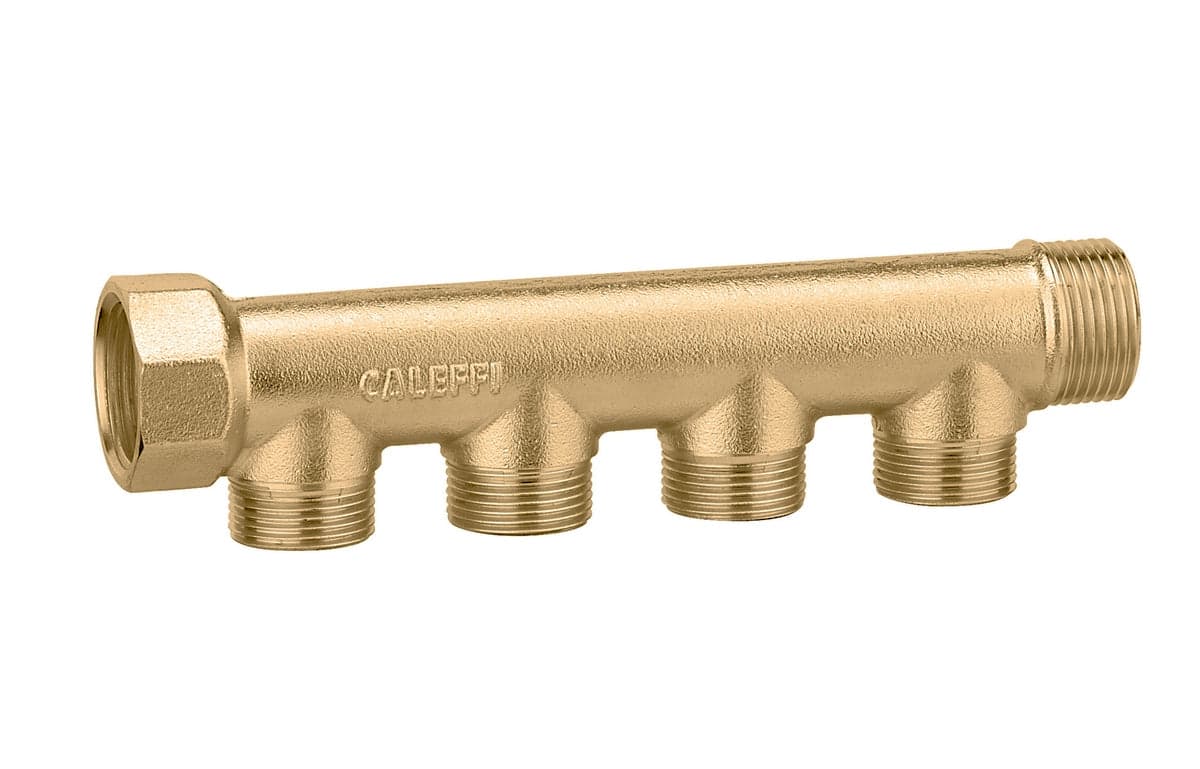 Collettore Componibile Derivazioni Maschio- 3/4 X 5 Deriv.- Calef- Pezzi 1 in Collettori gas di scarico BricoGo - Marano di Napoli, commercioVirtuoso.it