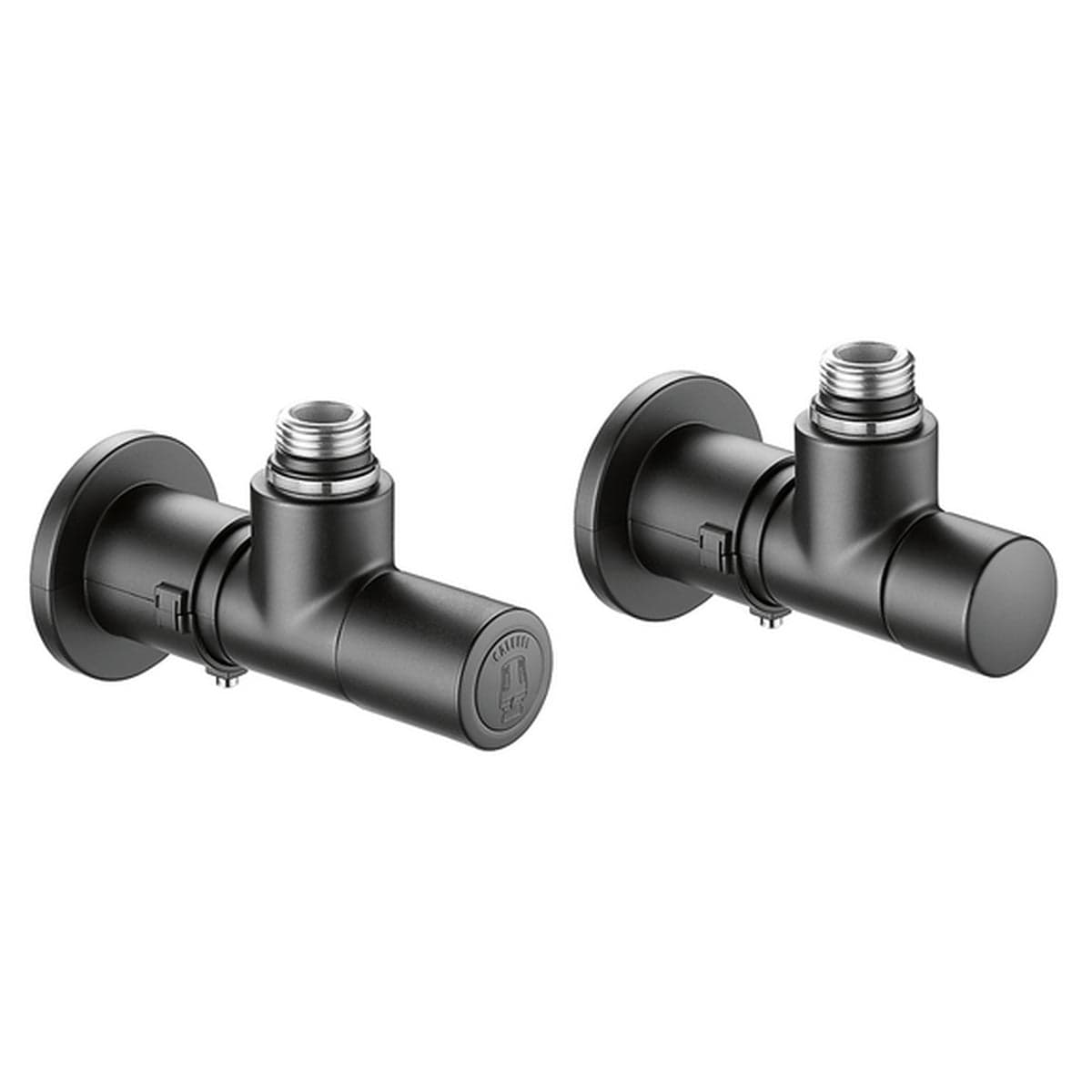 Valvola + Detentore A Squadra Termostatizzabile Nera- 1/2 23 P. 1,5 Nero- Calef- Pezzi 1 in Accessori BricoGo - Marano di Napoli, commercioVirtuoso.it