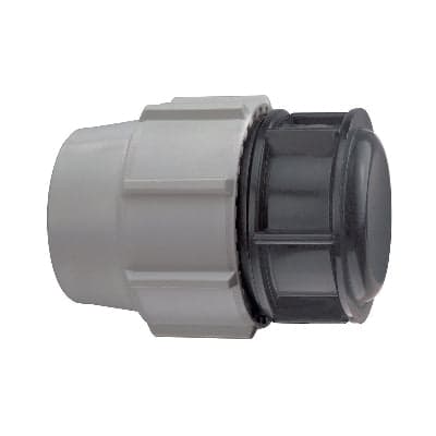 Tappo Fine Linea Plasson Per Tubo Polietilene- Diam. 25- Plass- Pezzi 1