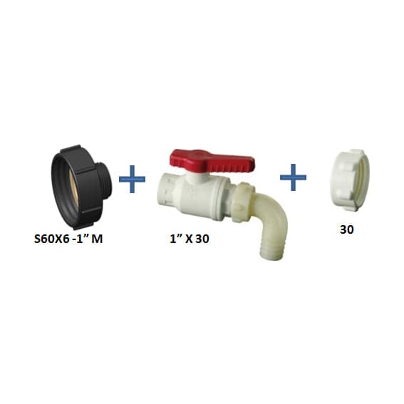 Set Di Collegamento A Contenitori Ibc- S60X6X1X30- Bucch- Pezzi 1 in Parti e connettori BricoGo - Marano di Napoli, commercioVirtuoso.it