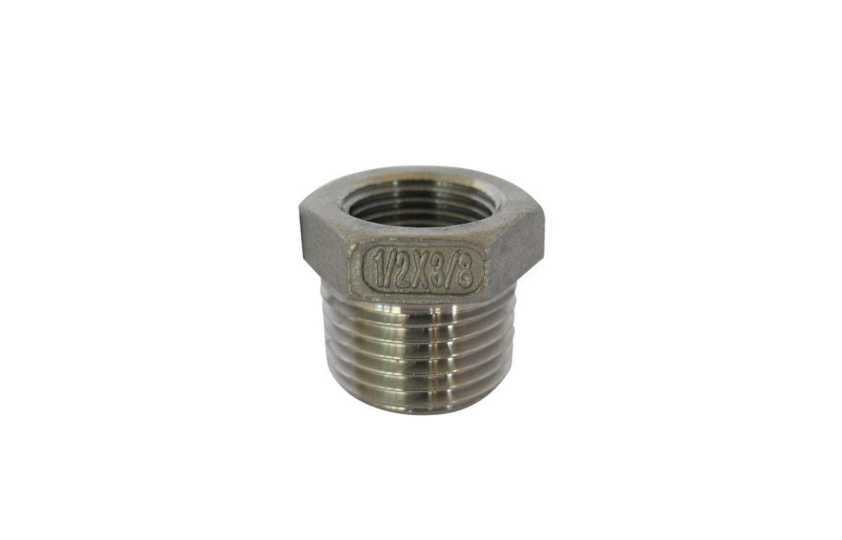 Riduzione Mf Acciaio Inox- 1/2 X 3/8- Ikaro- Pezzi 1 in Inserti per bullone BricoGo - Marano di Napoli, commercioVirtuoso.it