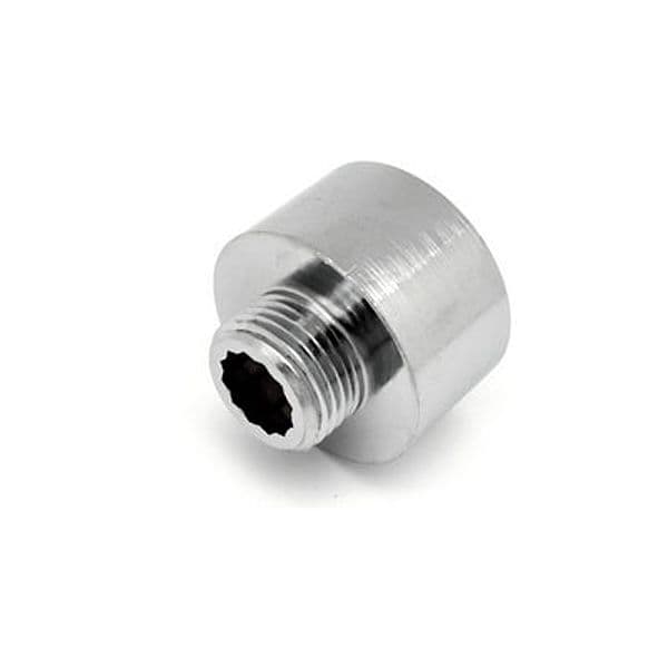 Riduzione Fm in Ottone Cromo Ibp 3/4 x 3/8 10 Pezzi