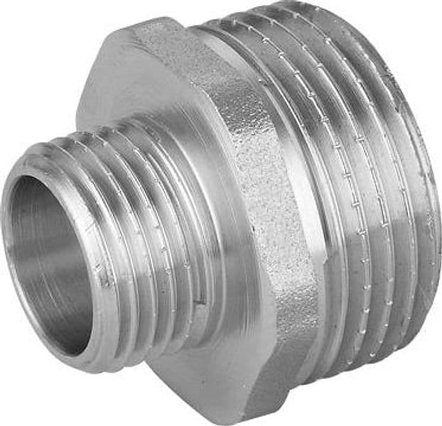 Nipple Ridotto Mm In Ottone Cromo Ibp- 1/2 X 3/8 -Conf- Faidf- Pezzi 1 in Tubazioni BricoGo - Marano di Napoli, commercioVirtuoso.it