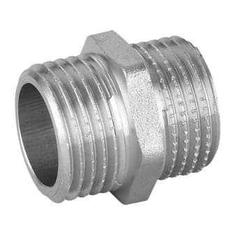 Nipple Doppio Mm In Ottone Cromo Ibp- 1/2- Ibp- Pezzi 10 in Tubazioni BricoGo - Marano di Napoli, commercioVirtuoso.it