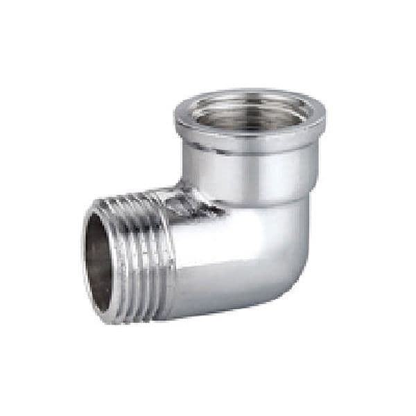 Gomito a 90 ° MF in Ottone Cromo Ibp 10 Pezzi 343 BM8092 a 05