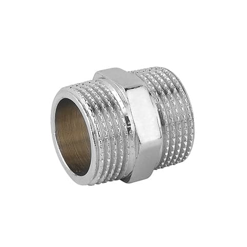 Niplles Doppio Mm Ottone Cromo- 1- Caval- Pezzi 10 in Viti a testa zigrinata BricoGo - Marano di Napoli, commercioVirtuoso.it