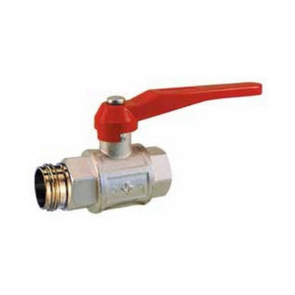 Valvola a Sfera Attacco F Gas ISO228 Manfr M UNI 810 11/2 1/2 x DN 45