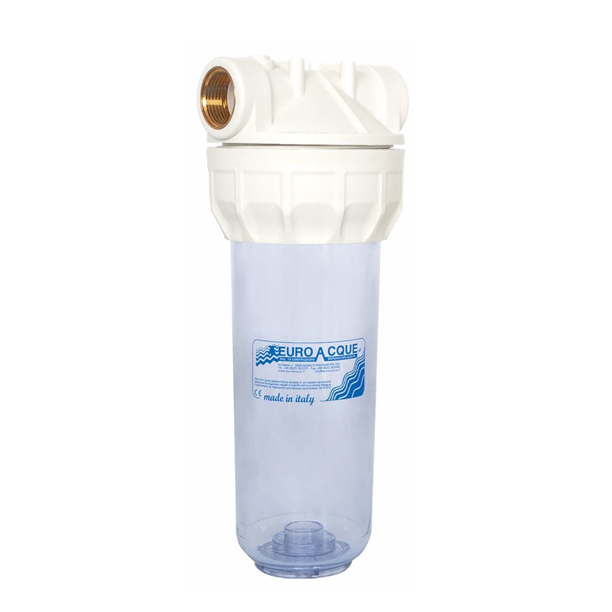 Filtro Per Acqua In Plastica- 7 - Att. 3/4- Ea- Pezzi 1 in Cartucce BricoGo - Marano di Napoli, commercioVirtuoso.it