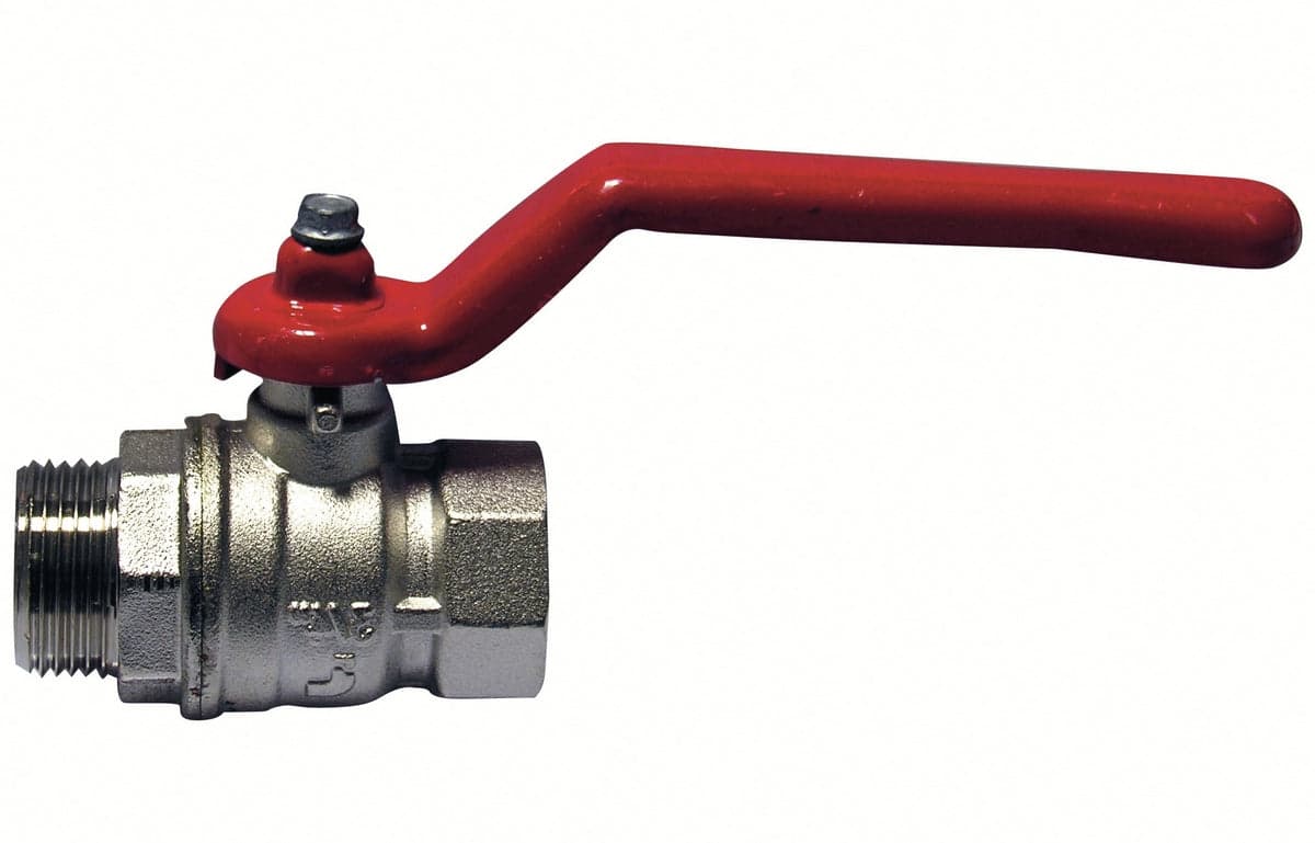 Valvola A Sfera Mf Con Leva Rossa- 1 (Dn 25) 30 Bar / 435 Psi- Itap- Pezzi 1 in Valvole a sfera BricoGo - Marano di Napoli, commercioVirtuoso.it