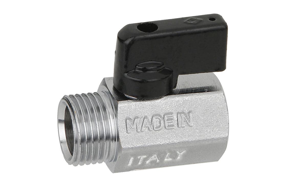 Valvola Minisfera Satinata Mf Bugatti- 3/8 Dn 8 Pn 10- Bugat- Pezzi 1 in Accessori BricoGo - Marano di Napoli, commercioVirtuoso.it