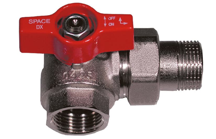 Valvola A Sfera Squadra Per Collettori Maniglia Rossa- 3/4 Dx Dn 20 Pn 40- Effeb- Pezzi 1 in Valvole a sfera BricoGo - Marano di Napoli, commercioVirtuoso.it