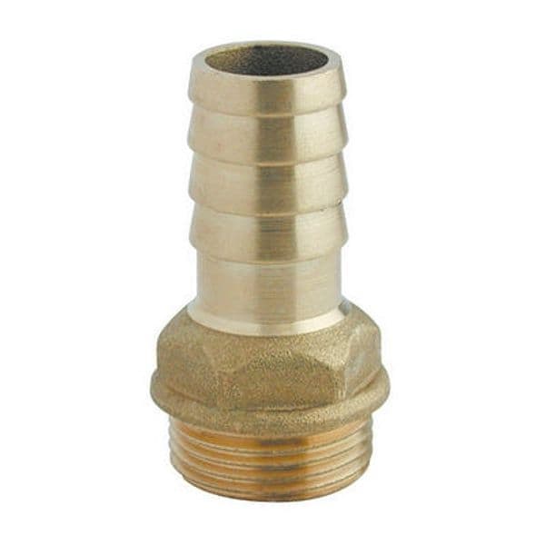 Raccordo Portagomma in Ottone Maschio Rinal 1 x 32