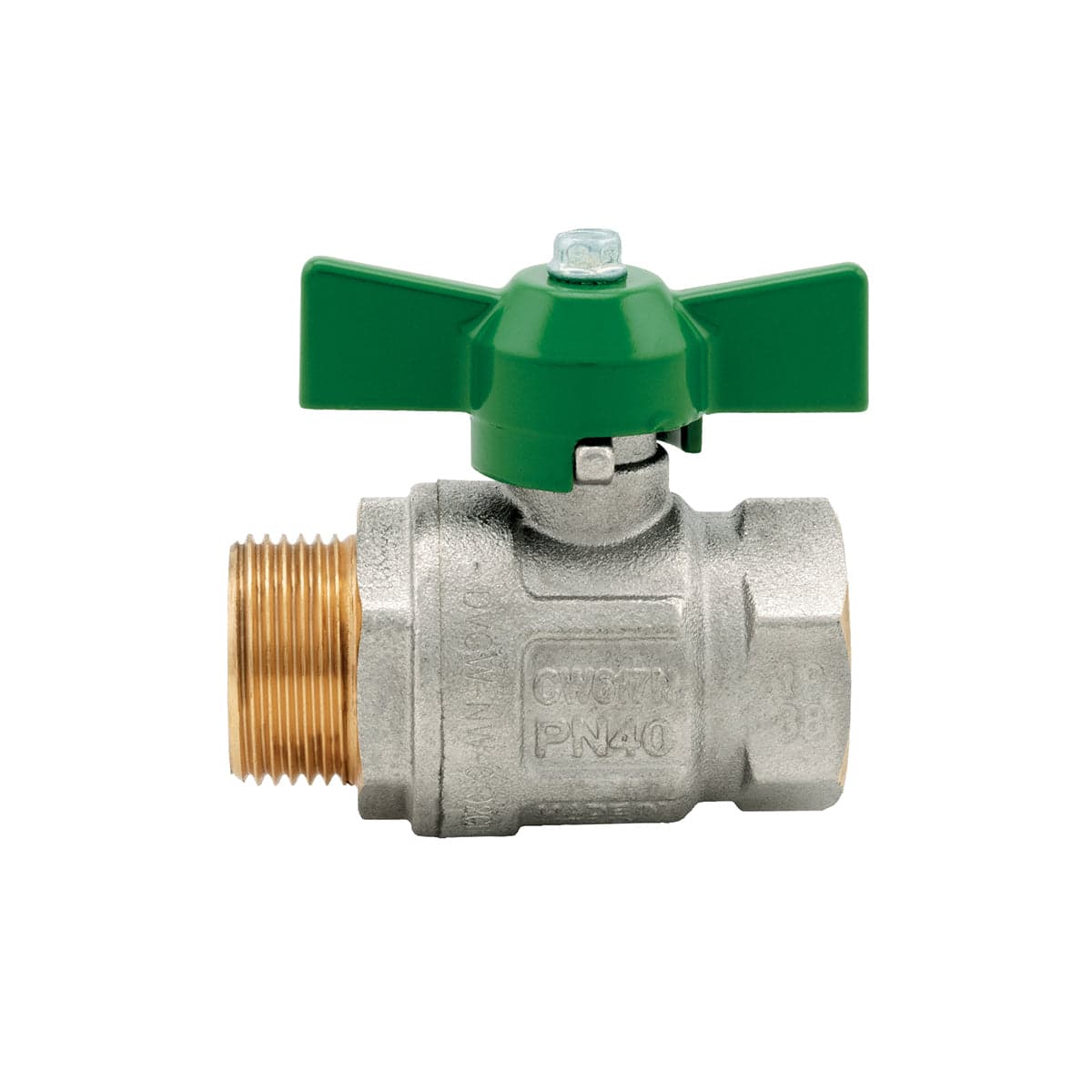 Valvola A Sfera Ideal Dvgw Mf Passaggio Totale Con Farfalla- 3/4 (Dn 20) 40 Bar / 580 Psi- Itap- Pezzi 1 in Valvole a sfera BricoGo - Marano di Napoli, commercioVirtuoso.it