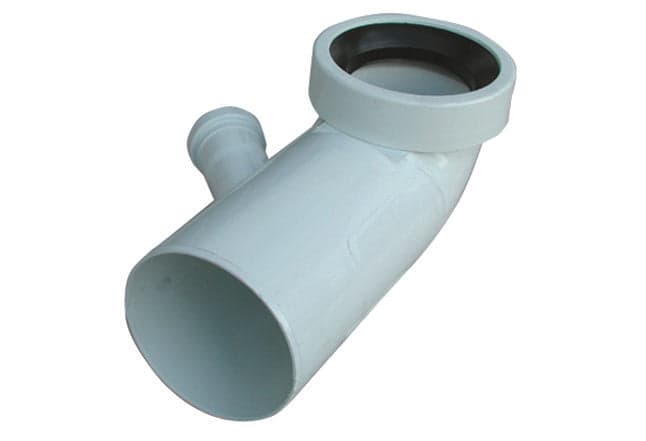 Curva Bianca Wc Attacco Bicchiere Dx Valsir- Diam. 110 / 50- Valsi- Pezzi 1 in Tubi di scarico BricoGo - Marano di Napoli, commercioVirtuoso.it