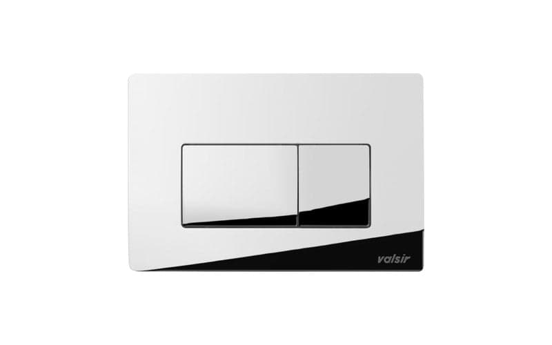 Placca Di Comando 215X145 Per Tropea S Meccanica Doppio Scarico- Cromato Lucido- Valsi- Pezzi 1 in Vasi WC BricoGo - Marano di Napoli, commercioVirtuoso.it
