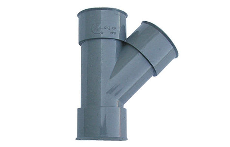 Derivazione 45 ° Ff Pvc Grigio- Diam. 40- Senza- Pezzi 1 in Scatole di derivazione BricoGo - Marano di Napoli, commercioVirtuoso.it
