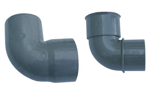 Curva 87 °30' Mf Pvc Grigio- Diam. 40- Senza- Pezzi 1 in Accessori BricoGo - Marano di Napoli, commercioVirtuoso.it