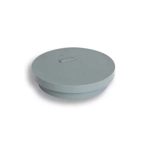 TAPPO DI CHIUSURA IN PVC GRIGIO- D. 40 - H.20 mm- NICOL- pezzi 1