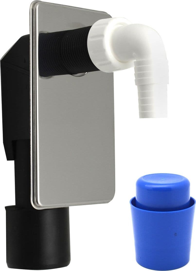 Sifone Lavatrice Ad Incasso Con Placca Inox- Diam. 40-50- Dh- Pezzi 1 in Altri ricambi per lavatrici BricoGo - Marano di Napoli, commercioVirtuoso.it