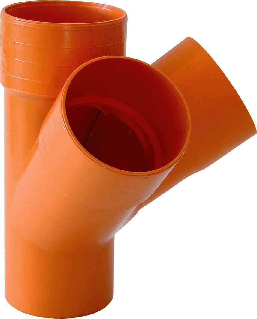 Derivazione A Scagno Arancio- Diam. 125- Esclu- Pezzi 1 in Scatole di derivazione BricoGo - Marano di Napoli, commercioVirtuoso.it